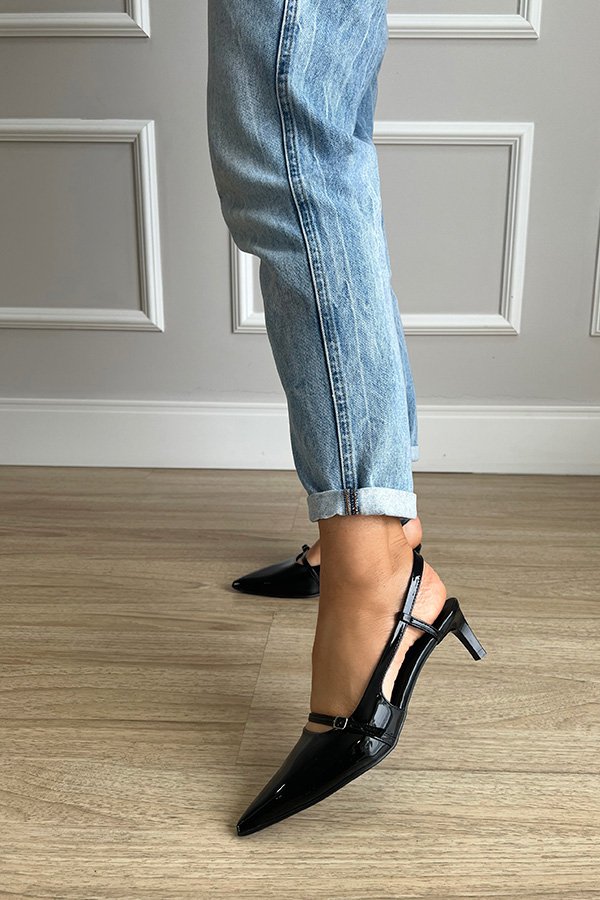 Sapato Social Feminino Scarpin Salto Baixo Scarpin Vizzano Salto