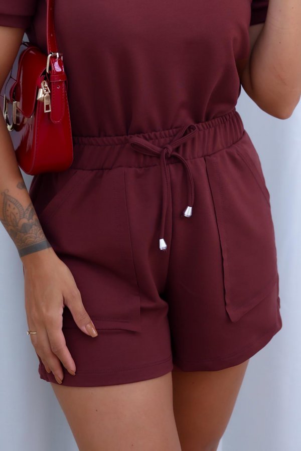 SHORTS FEMININO MOLECOTTON COM BOLSOS LOLI