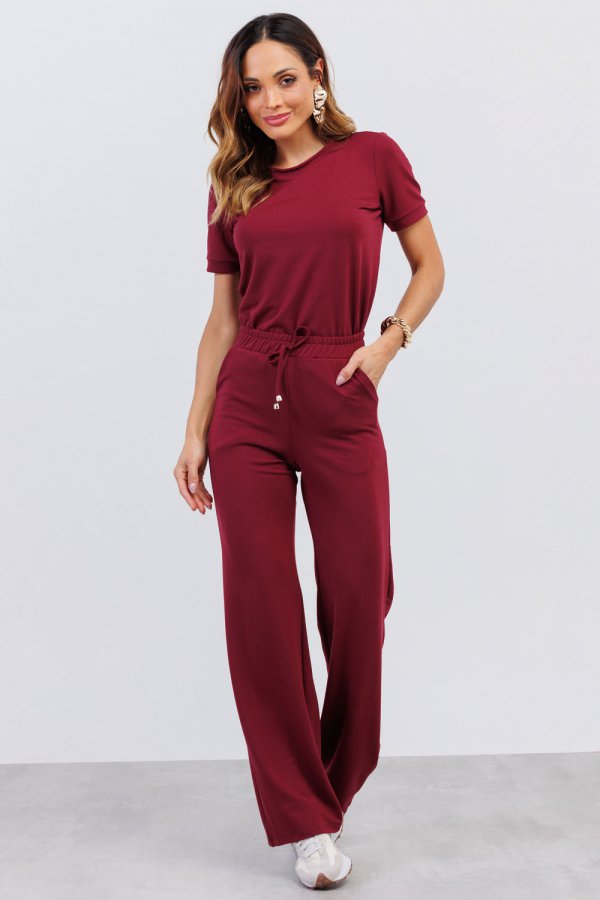 CONJUNTO FEMININO MOLECOTTON GRAZI AMEIXA