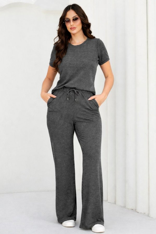 CONJUNTO FEMININO MOLECOTTON GRAZI GRAFITE