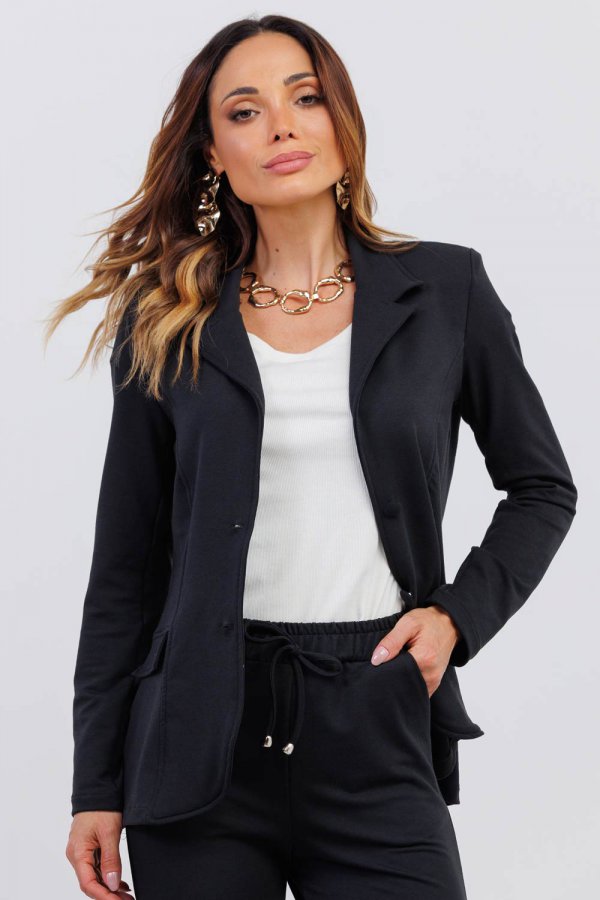 BLAZER DE MOLECOTTON ANA LIA PRETO