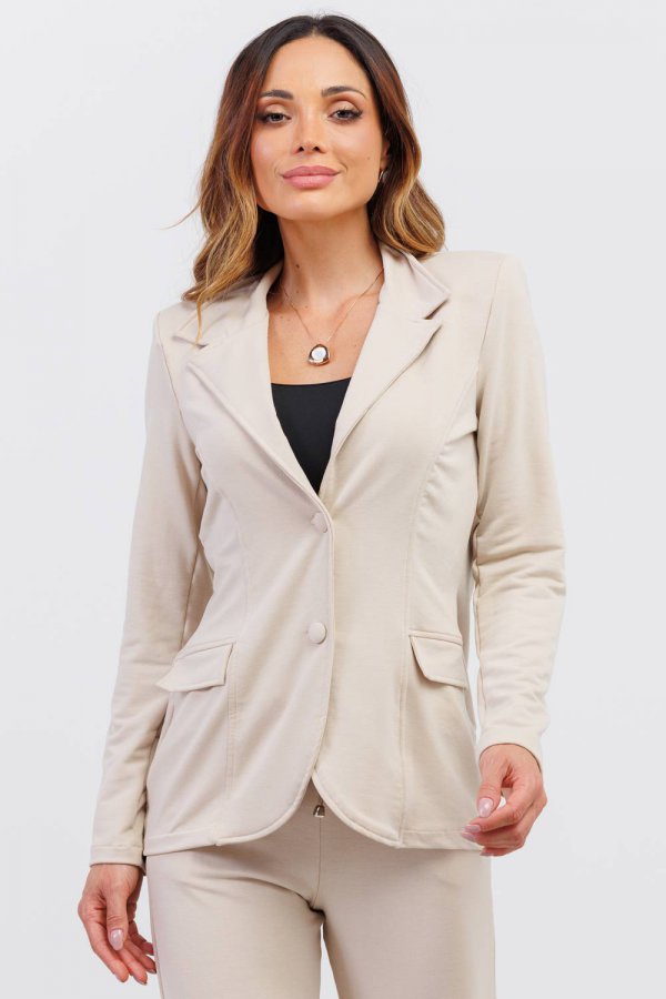 BLAZER DE MOLECOTTON ANA LIA AREIA