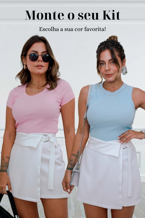 KIT DUAS PEAS - FASHION + DENISE 