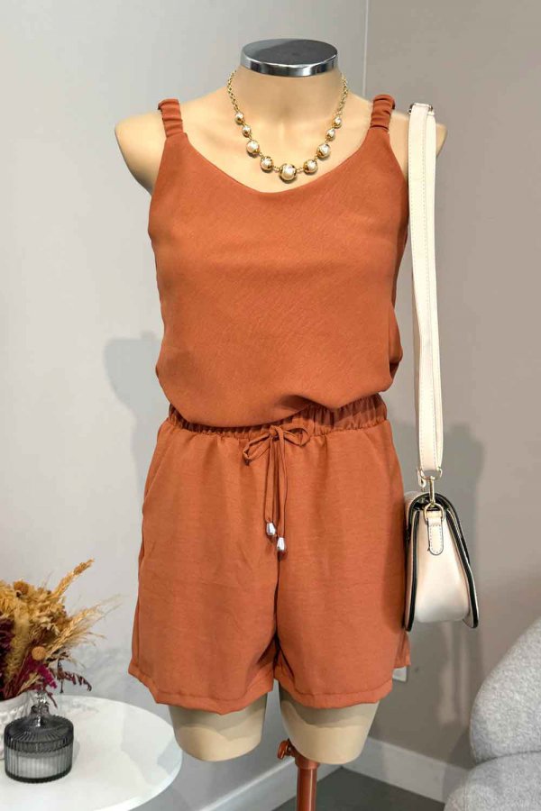 CONJUNTO FEMININO NINA AIR FLOW TERRACOTA