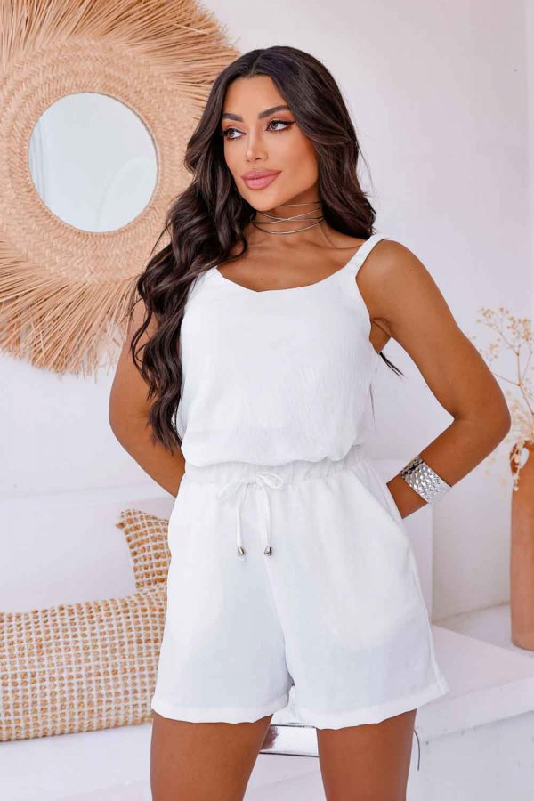 CONJUNTO FEMININO NINA VISCOSE BRANCO