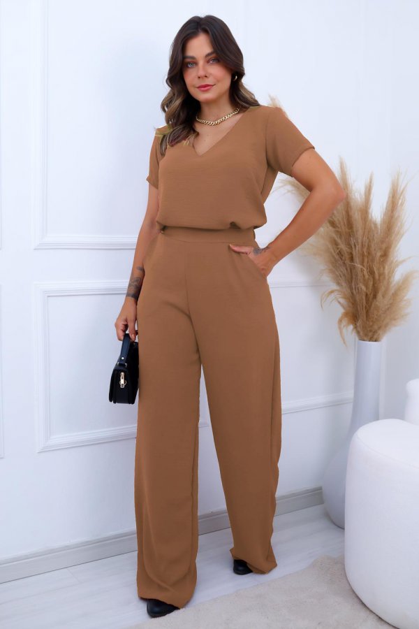 CONJUNTO FEMININO AIR FLOW AMORA CAPPUCCINO