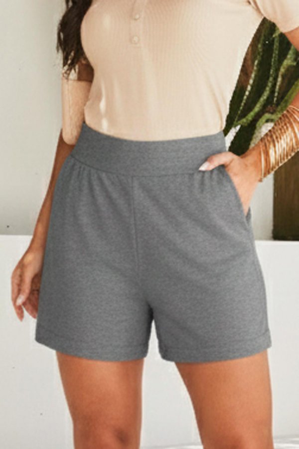 SHORTS VISCOLYCRA CAROLINE GRAFITE