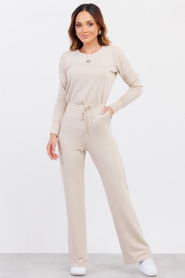 CONJUNTO FEMININO MOLECOTTON STEFANIE AREIA