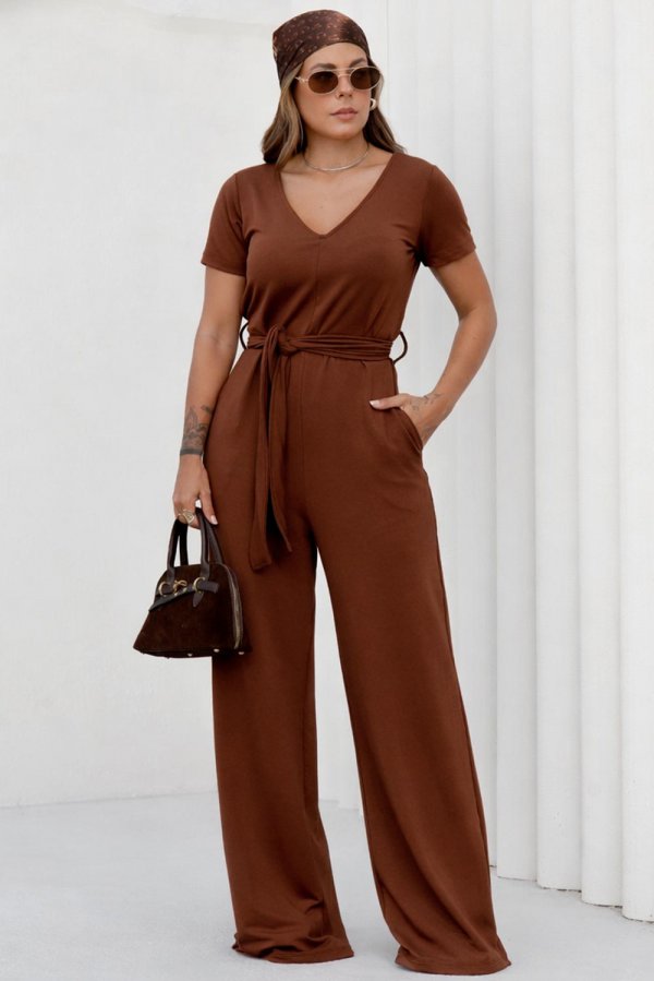 MACAC�O FEMININO MOLECOTTON ROBERTA MARROM MOCHA MOUSSE