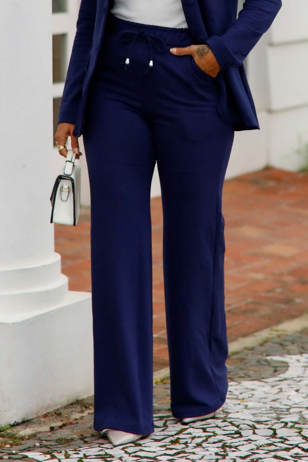 CALA FEMININA MOLECOTTON NUBIA AZUL MARINHO