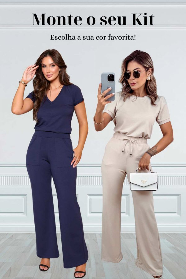 KIT DOIS CONJUNTOS - GRAZI + MEG 