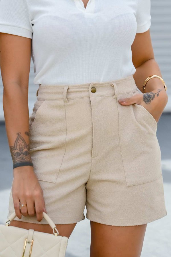 SHORTS FEMININO ISADORA AREIA