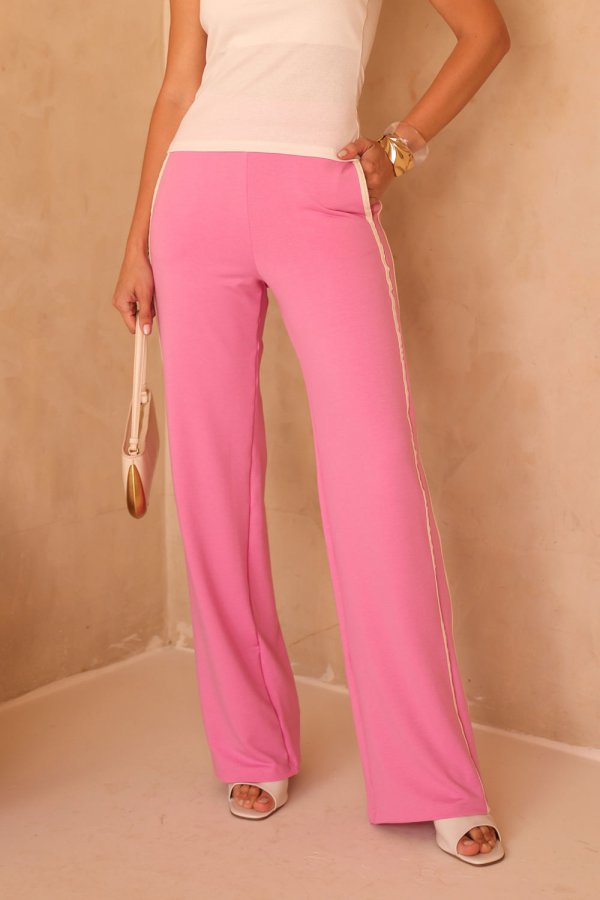 CALA FEMININA MOLECOTTON RAVENA ROSA CHICLETE