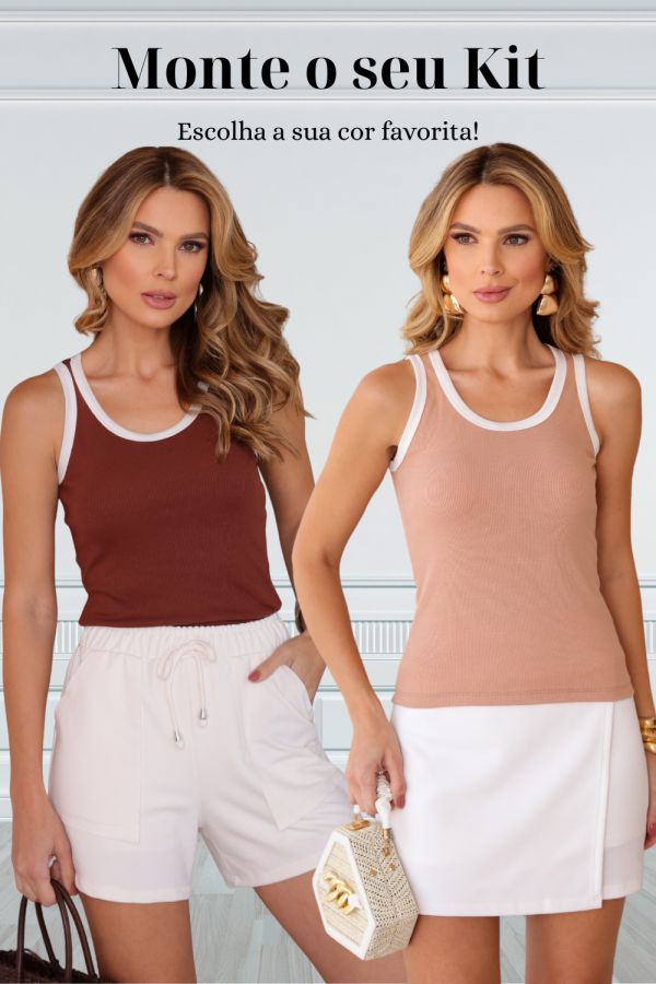 KIT DUAS PEAS - BLUSA NATANA 