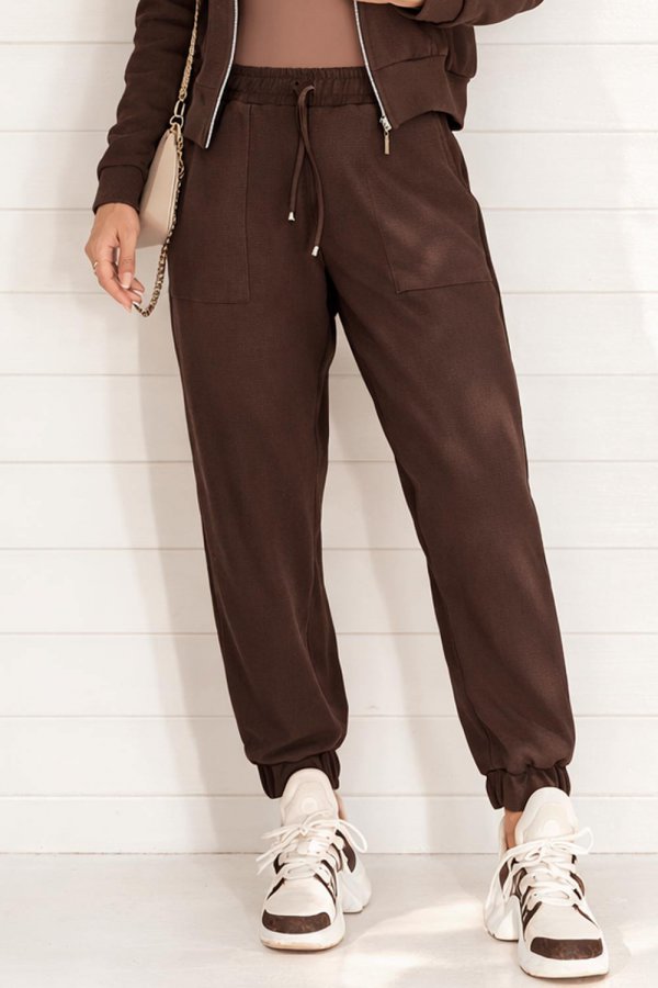 CAL�A FEMININA ZOE MARROM