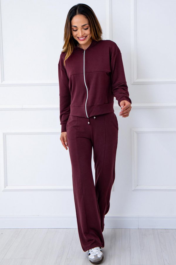 CONJUNTO FEMININO MOLECOTTON DJENI AMEIXA