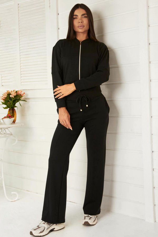 CONJUNTO FEMININO MOLECOTTON DJENI PRETO