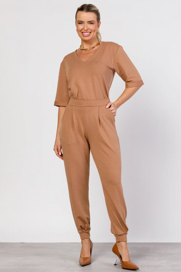 CONJUNTO FEMININO MOLECOTTON BETTY CAPPUCCINO
