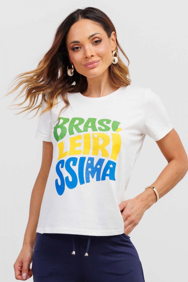 BLUSA FEMININA IVETE OFF WHITE