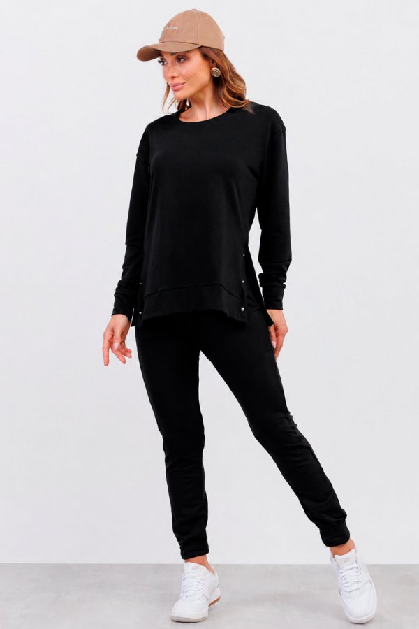 CONJUNTO FEMININO MOLECOTTON NATALIA PRETO
