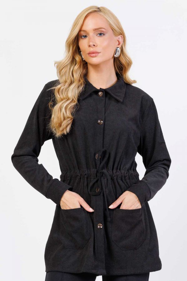 JAQUETA FEMININA COTELE KATY PRETO