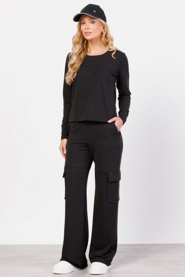 CONJUNTO FEMININO CARGO NADIA PRETO