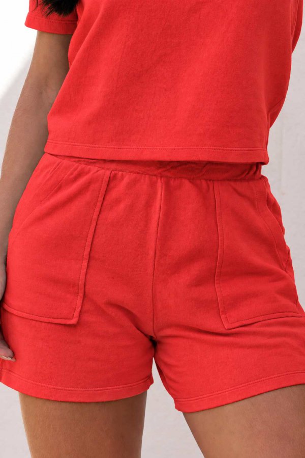 SHORTS FEMININO AMALFI VERMELHO